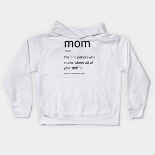 Funny mothers Day Kids Hoodie